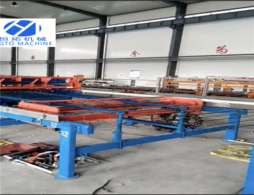 2500mm Plc চিকেন কেজ ঢালাই ওয়্যার মেশ মেশিন ISO