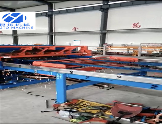 2500mm Plc চিকেন কেজ ঢালাই ওয়্যার মেশ মেশিন ISO