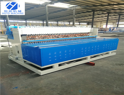 সেতু ক্ষয় প্রতিরোধী জন্য ভারী লোড PLC ঢালাই তারের জাল মেশিন