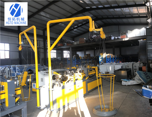 পিএলসি সার্ভো মোটর চেইন লিঙ্ক বেড়া মেশিন Anticorrosive স্বয়ংক্রিয়