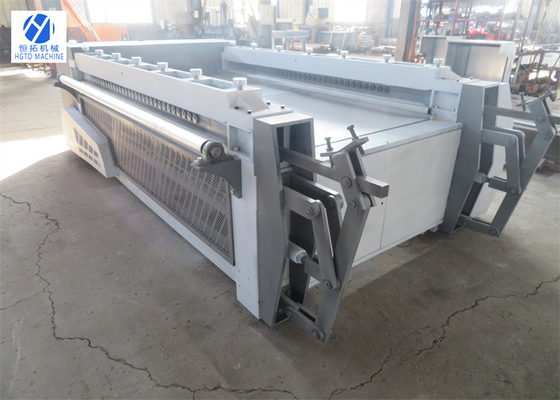 40mm 7.5kw হেক্সাগোনাল নেটিং উইভিং মেশিন, ইউভি স্টেবিলাইজড ফিশিং নেট মেশিন